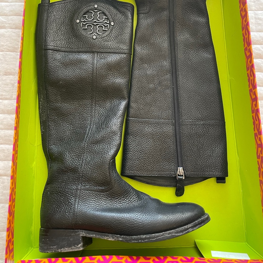 Tory Burch Black Boots